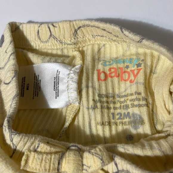12 month Winnie the Pooh pant set -long sleeve - Picture 5 of 5